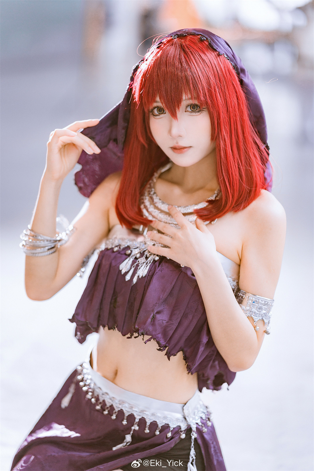 初物语动漫展 欢都落兰@挽希- COSPLAY-第3张