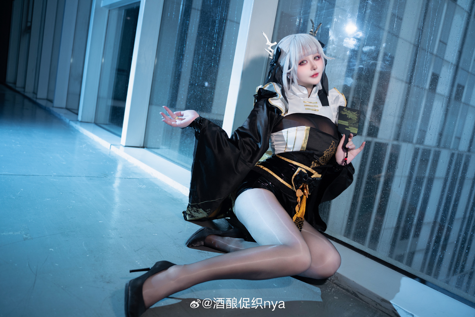 COSPLAY Nikke:胜利女神 布兰尔白兔@酒酿促织nya COSPLAY-第6张