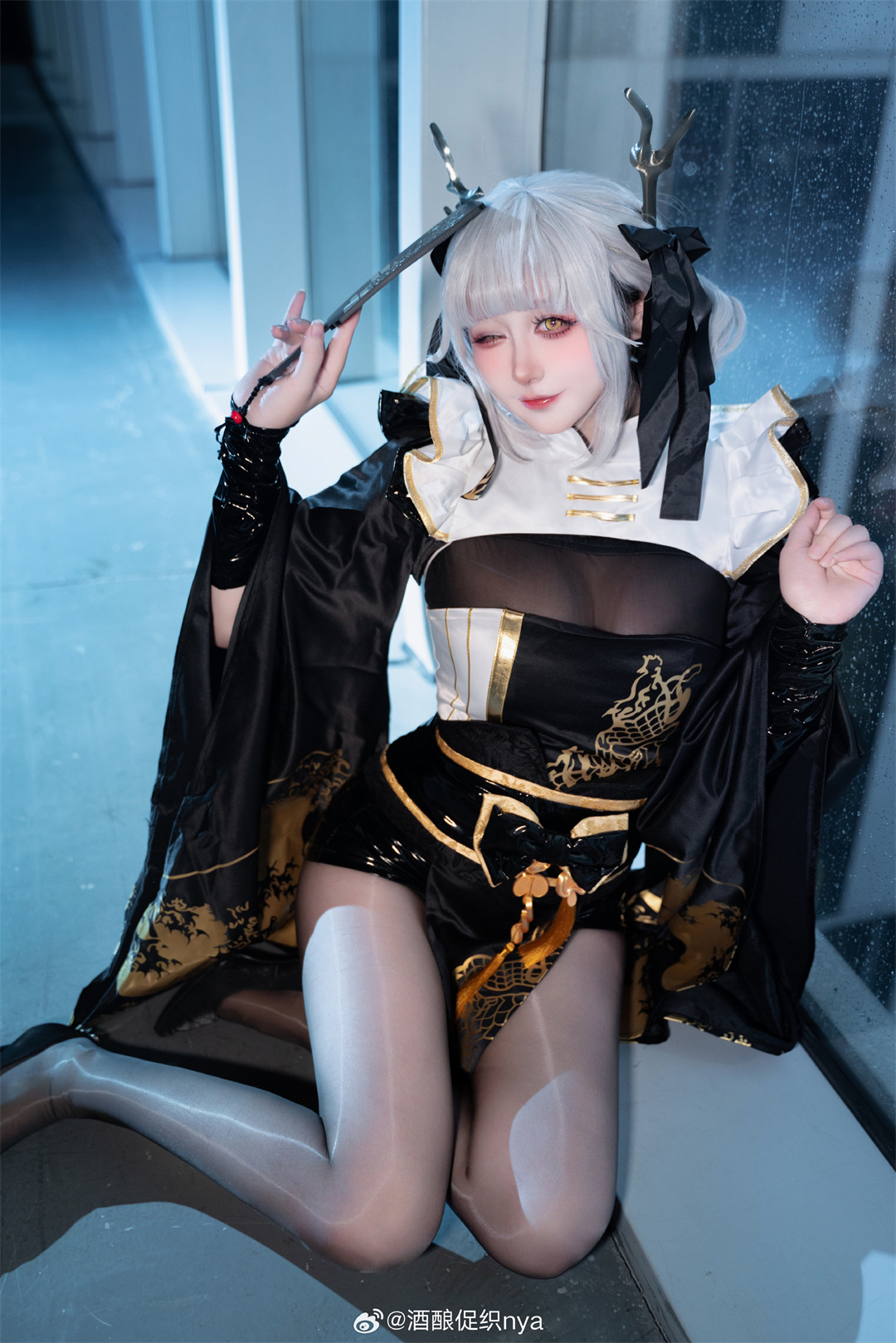 COSPLAY Nikke:胜利女神 布兰尔白兔@酒酿促织nya COSPLAY-第1张