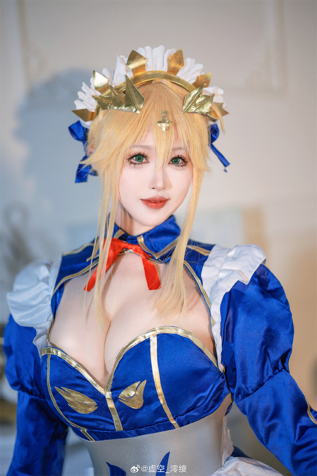 COSPLAY fate 白枪呆女仆同人@虚空_澪绫 COSPLAY-第1张