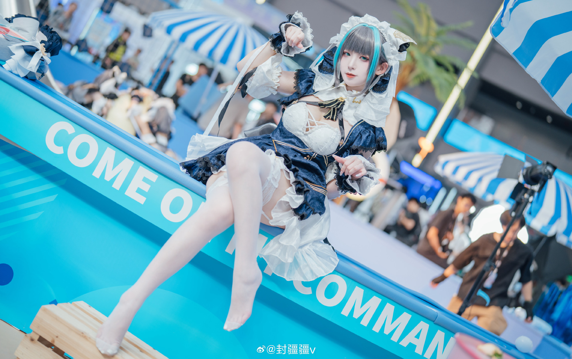 COSPLAY 碧蓝航线 清凉一夏~@封疆疆v COSPLAY-第7张