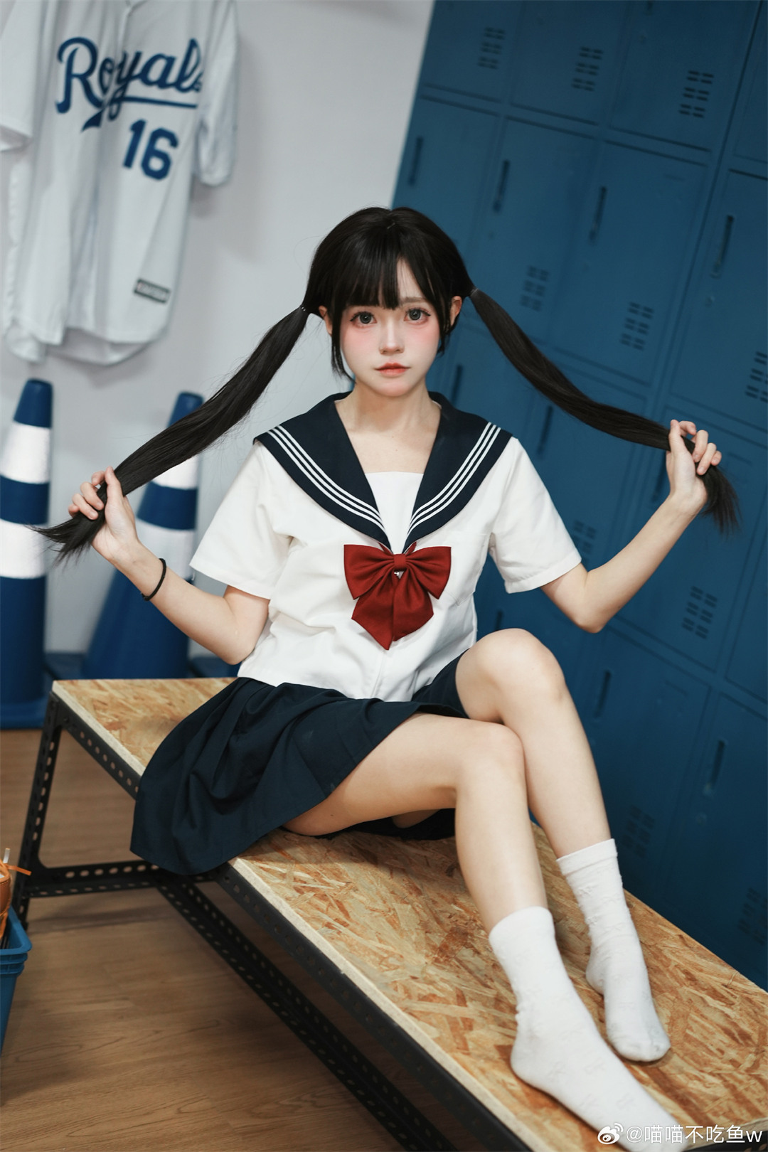 好喜欢小萝莉👧 JK制服@喵喵不吃鱼w JK-第5张