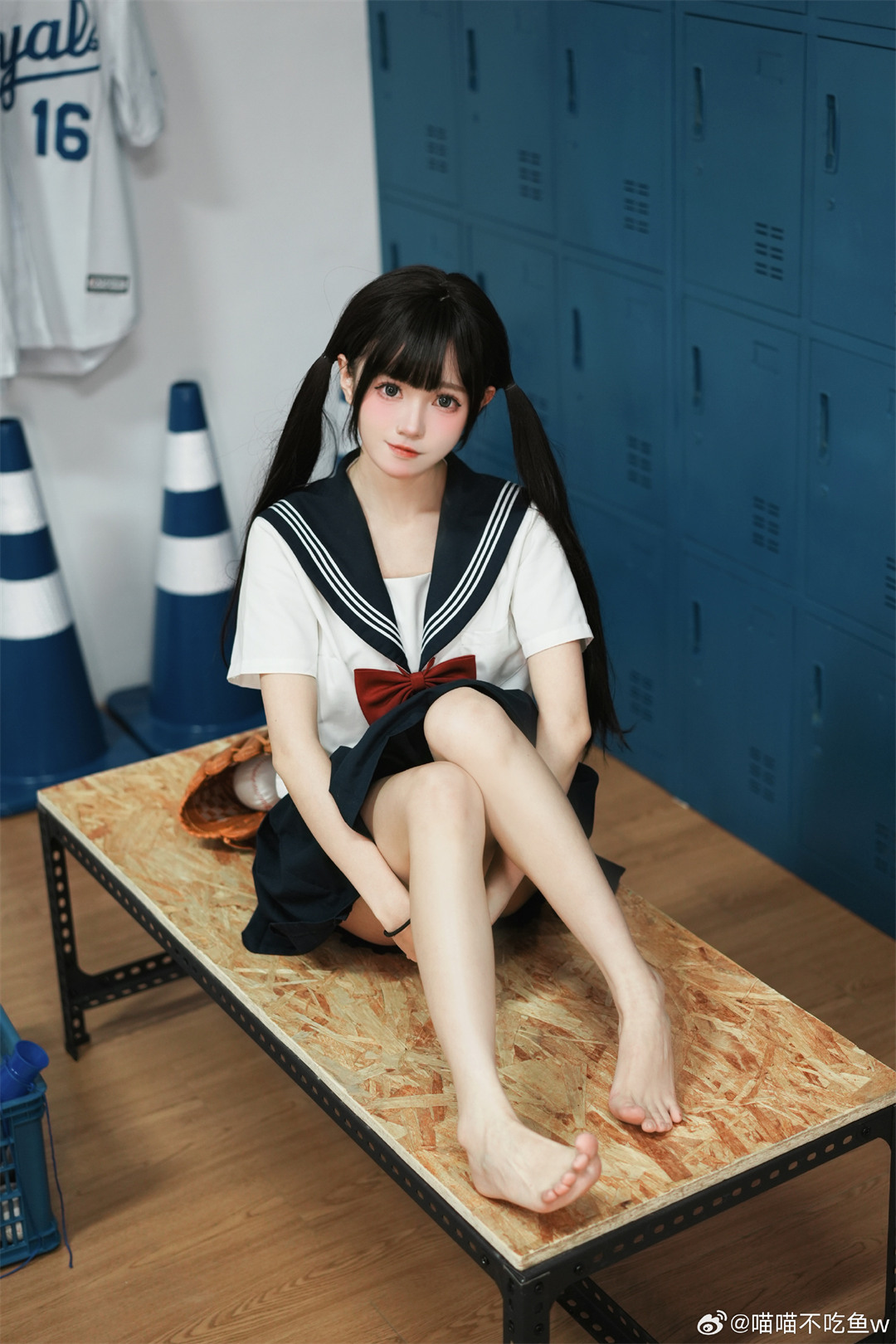 好喜欢小萝莉👧 JK制服@喵喵不吃鱼w JK-第3张
