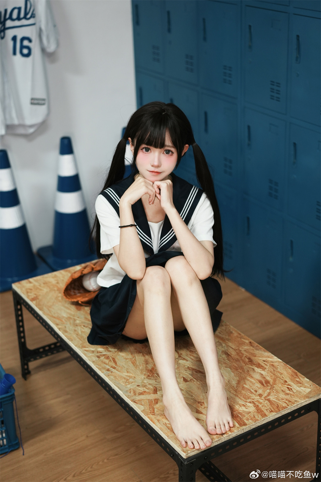 好喜欢小萝莉👧 JK制服@喵喵不吃鱼w JK-第6张
