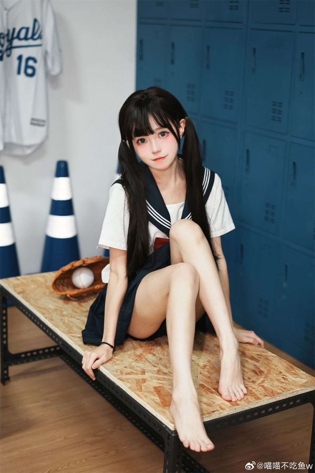 好喜欢小萝莉👧 JK制服@喵喵不吃鱼w JK-第7张