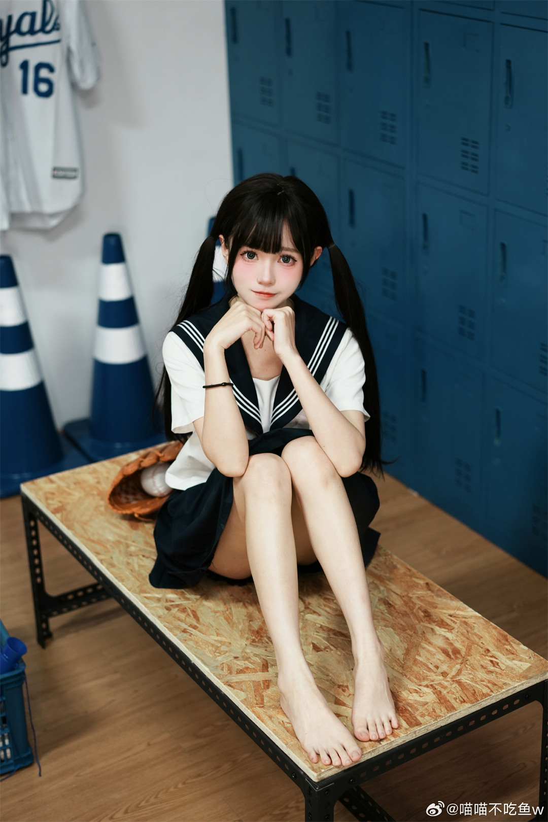 好喜欢小萝莉👧 JK制服@喵喵不吃鱼w JK-第8张