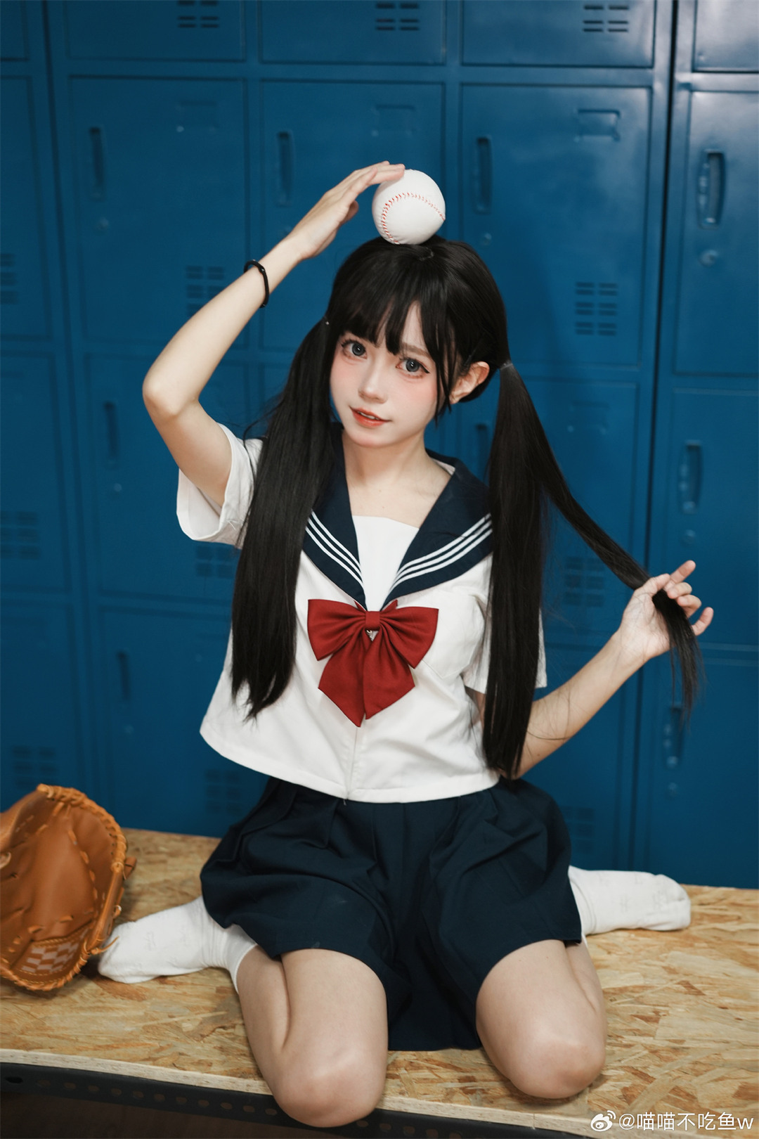 好喜欢小萝莉👧 JK制服@喵喵不吃鱼w JK-第9张