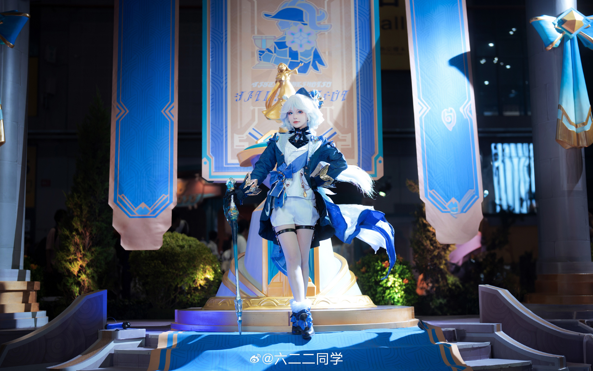 COSPLAY fes的场照忘了发了～！！！ 原神 芙宁娜@六二二同学 COSPLAY-第3张