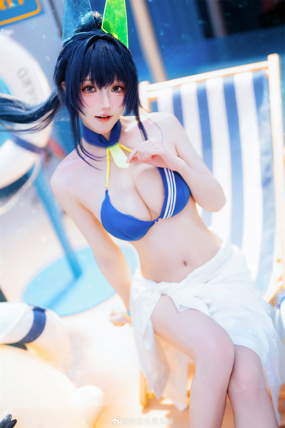 COSPLAY 碧蓝航线 花园@阿包也是兔娘 COSPLAY-第5张