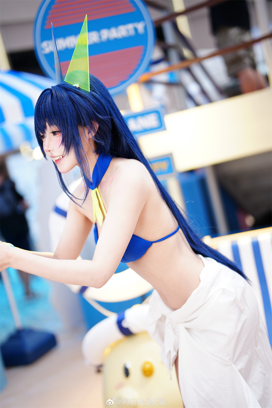 COSPLAY 碧蓝航线 花园@阿包也是兔娘 COSPLAY-第7张