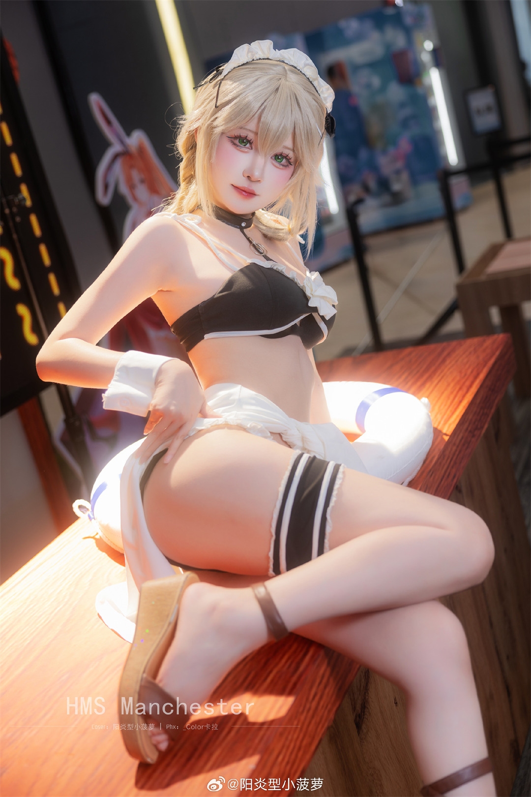 COSPLAY 碧蓝航线 曼彻斯特@阳炎型小菠萝 COSPLAY-第1张