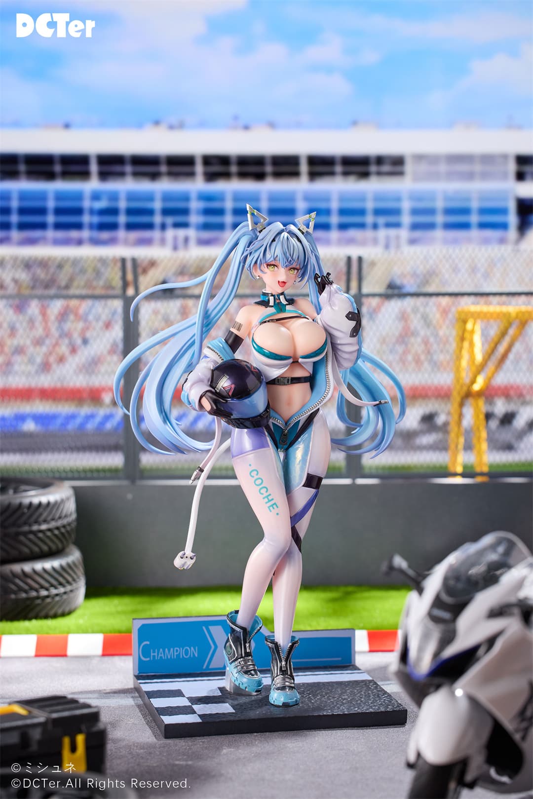赛博朋克风——「Aila-极速猫姬」1/7手办涂装完成品公布！ 周边-第3张