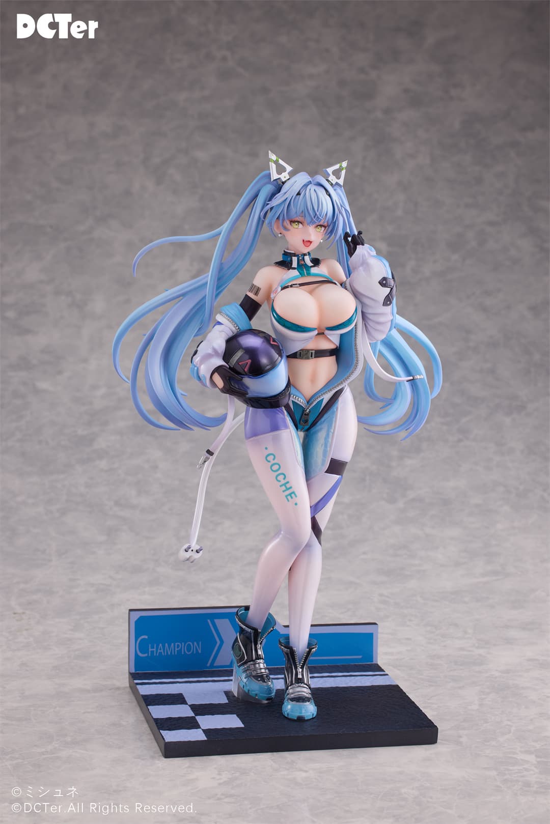 赛博朋克风——「Aila-极速猫姬」1/7手办涂装完成品公布! 周边-第16张