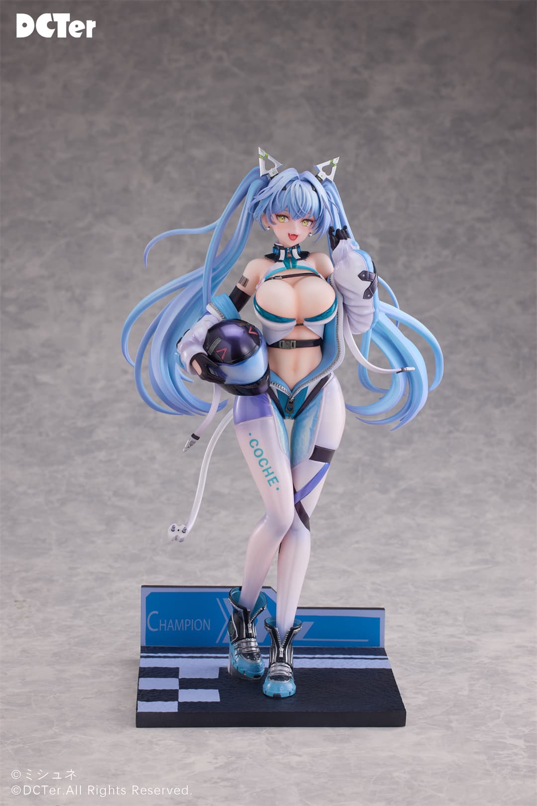 赛博朋克风——「Aila-极速猫姬」1/7手办涂装完成品公布! 周边-第19张