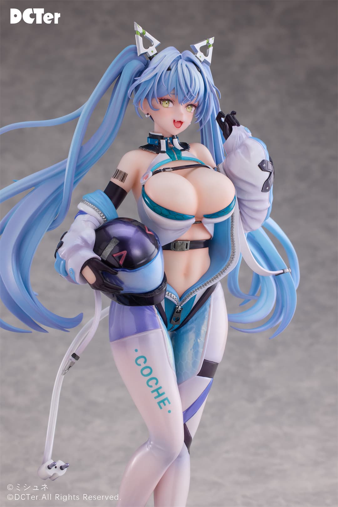 赛博朋克风——「Aila-极速猫姬」1/7手办涂装完成品公布! 周边-第20张