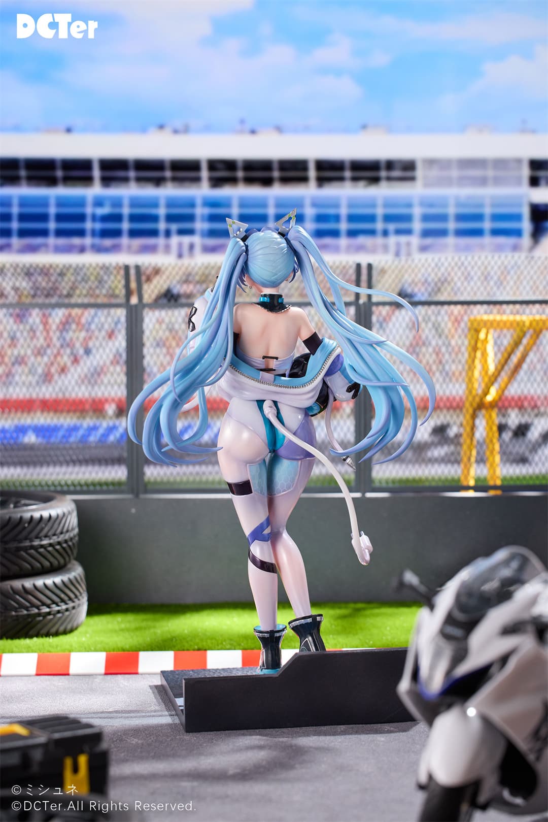 赛博朋克风——「Aila-极速猫姬」1/7手办涂装完成品公布！ 周边-第4张