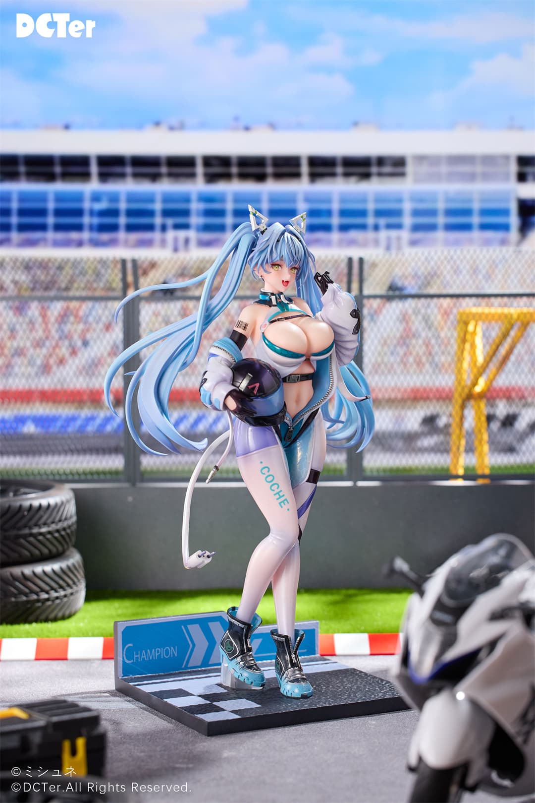 赛博朋克风——「Aila-极速猫姬」1/7手办涂装完成品公布！ 周边-第5张
