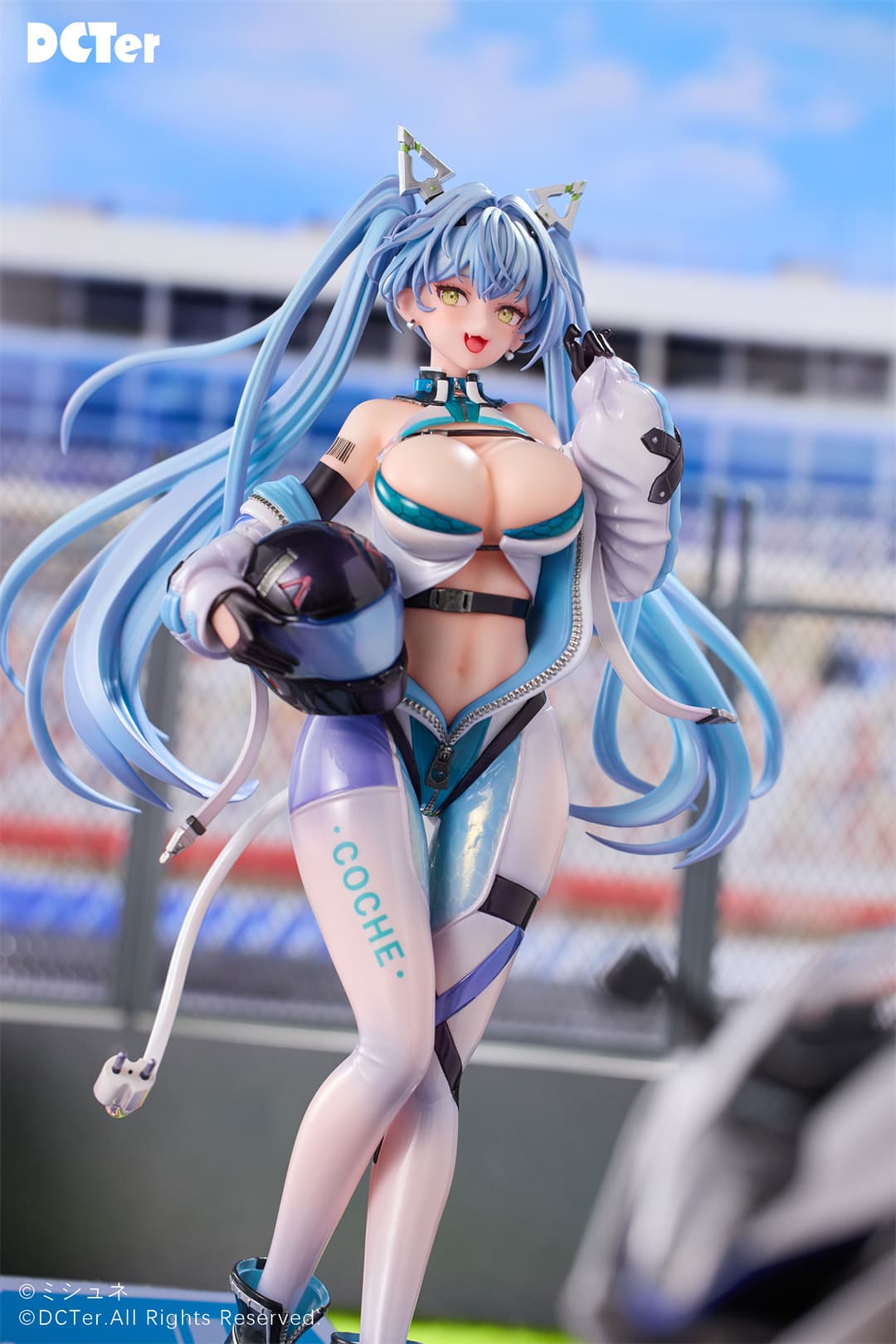 赛博朋克风——「Aila-极速猫姬」1/7手办涂装完成品公布！ 周边-第6张