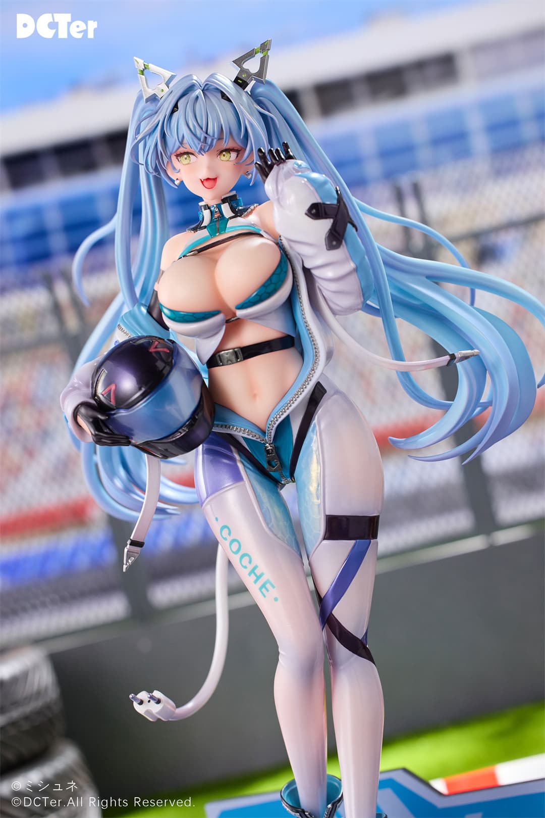 赛博朋克风——「Aila-极速猫姬」1/7手办涂装完成品公布！ 周边-第7张