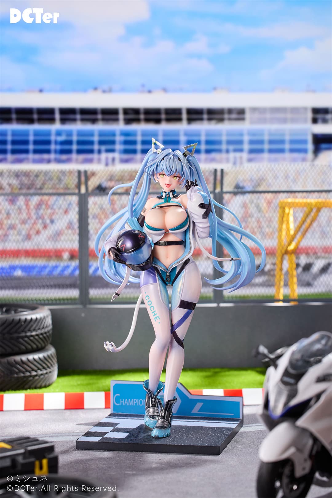 赛博朋克风——「Aila-极速猫姬」1/7手办涂装完成品公布！ 周边-第10张